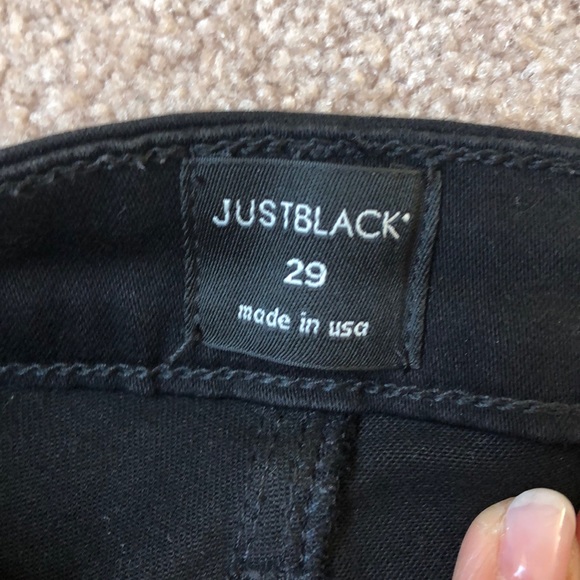 Just black black jeggings - Picture 4 of 5